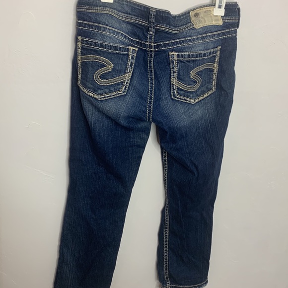 Silver Jeans Suki Capri Jeans Size 29 - Picture 7 of 14